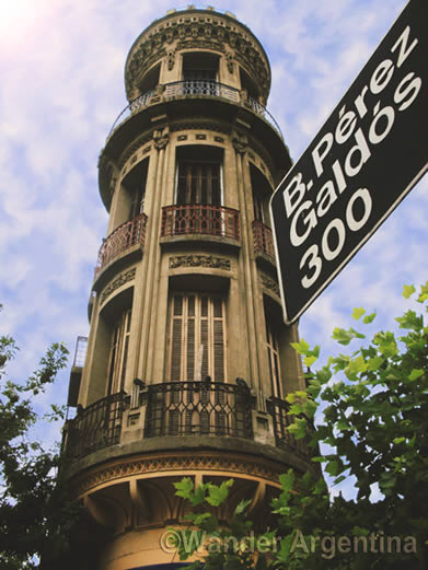 Torre de Fantasma in La Boca Buenos Aires