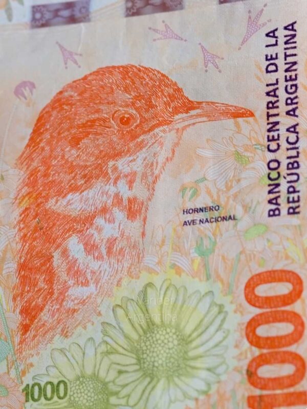 1,000 Argentine peso bill 