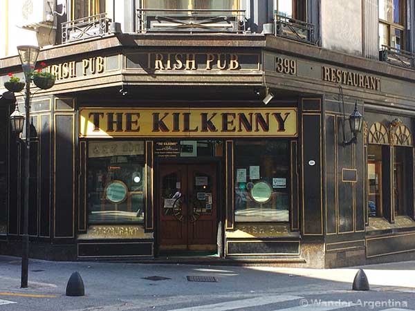 Kilkenny Pub in downtown Buenos Aires, Argentina