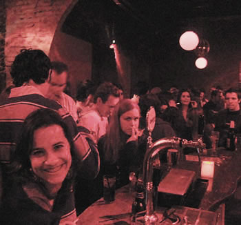 Patrons at the Sugar bar in Palermo, Buenos Aires 