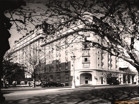 The Alvear hotel in Buenos Aires' Recoleta neighborhood 