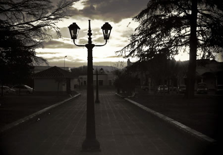 An early morning in Cafayate, Salta, Argentina 