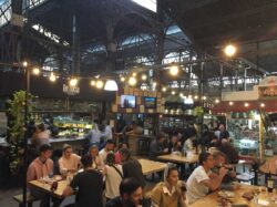 Open dining — san Telmo Market