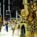 Corso dancers performing at Carnival in Gualeguaychu, Entre Rios