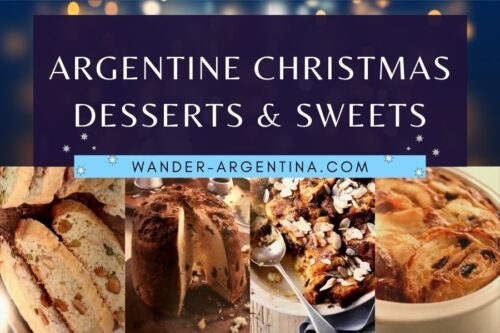 Argentine Christmas Desserts and Sweets