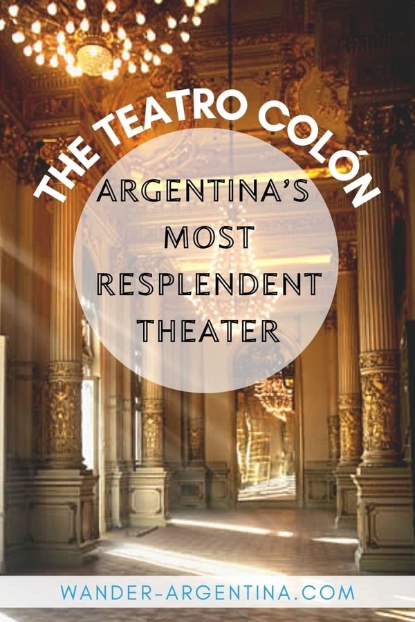 The Teatro Colón