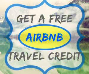 Get a Free AirBnB travel credit when you sign up 