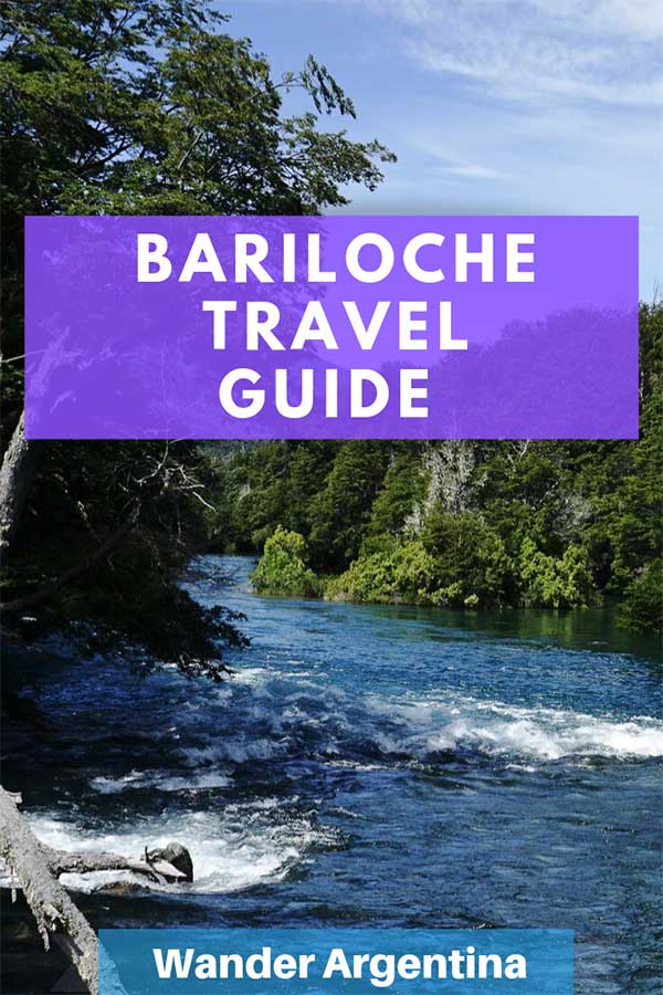 Wander Argentina's Bariloche Travel Guide by a local with a picture of the Manso River
