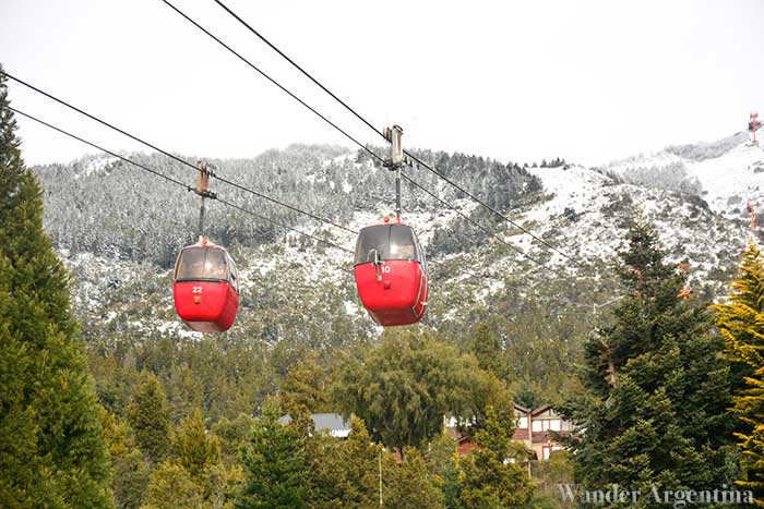 The Cable car up Mount Otto in Bariloche 
