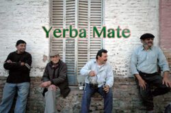 Men drinking yerba mate tea in Argentina