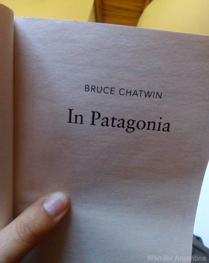 Bruce Chatwin's book 'In Patagonia'