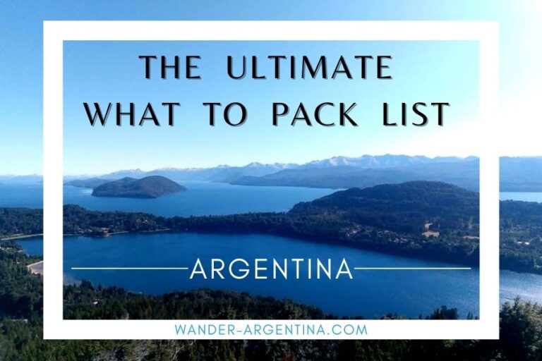 Argentina What to Pack List