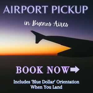 buenos aires airport pickup with blue dollar orientation 