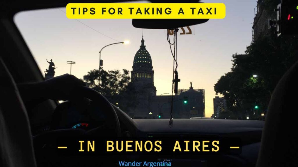 Buenos Aires taxi tips