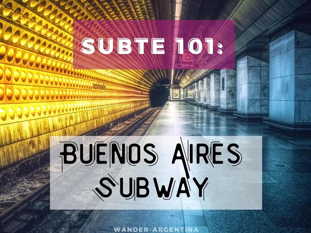 Subway station: Subte 101 - Buenos Aires Subway