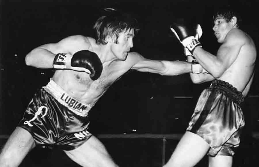 Carlos Monzon in his famous 1970 boxing fight against Nino Benvenuti 