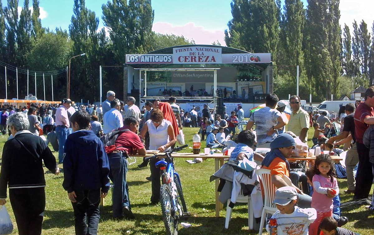 The Cherry Festival in Annual Celebrations in Los Antiguos, Argentina