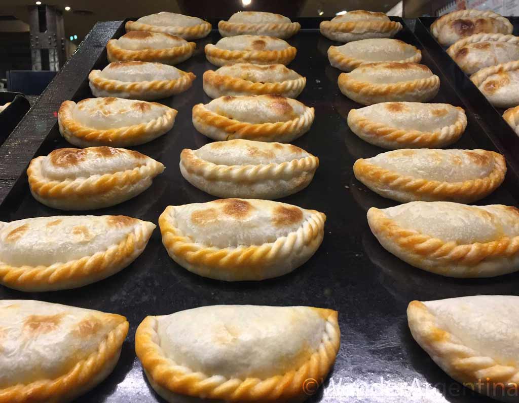 Empanadas fresh out of the oven