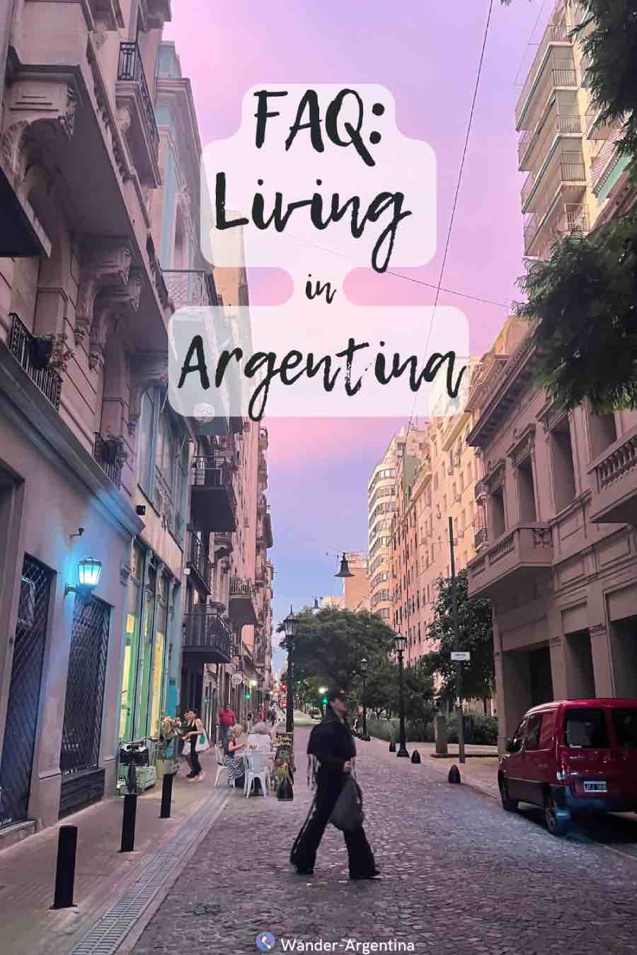 FAQ: Living in Argentina 