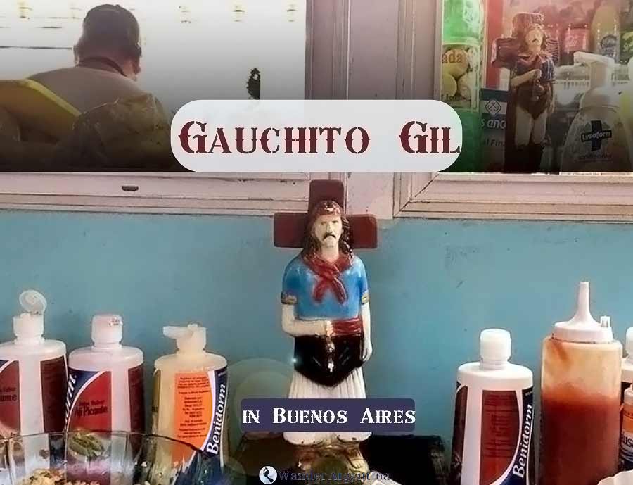 Gauchito Gil food truck in Buenos Aires