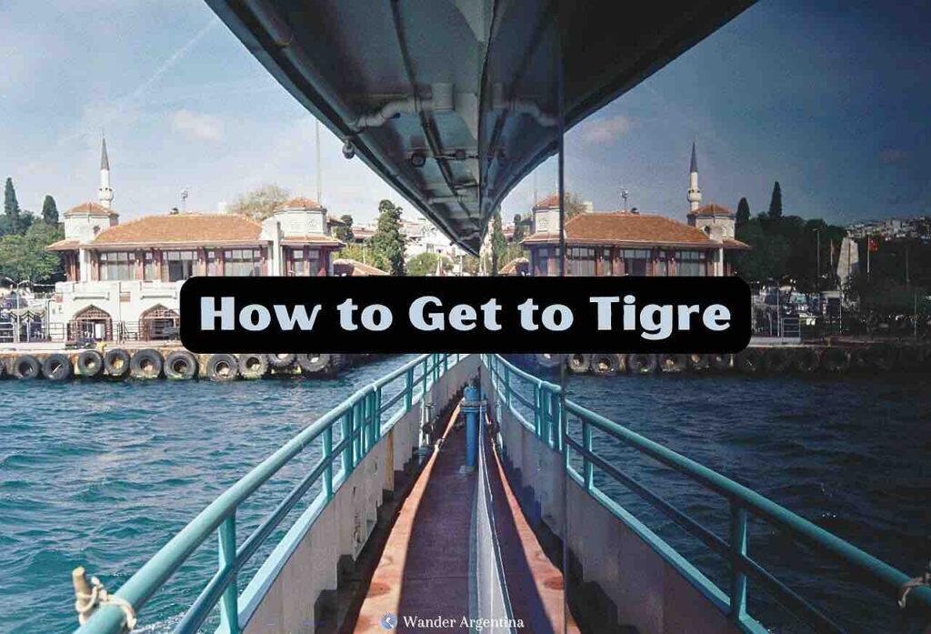 How to get to Tigre from Buenos Aires