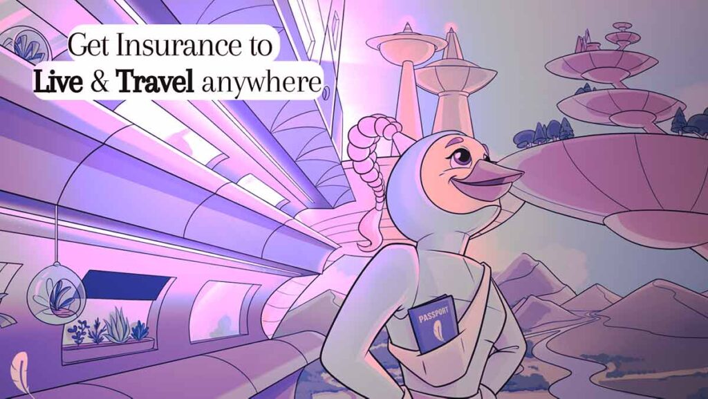 Travel insurance to live and work anywhere