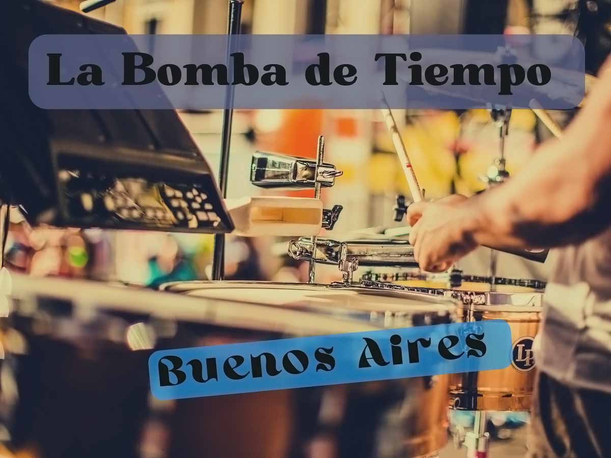 La Bomba de Tiempo (overlay on drums)
