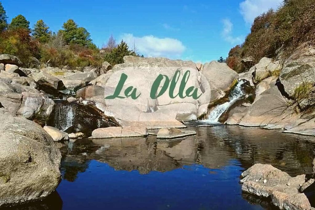 Natural pool in Cumbrecita called 'La Olla.' 