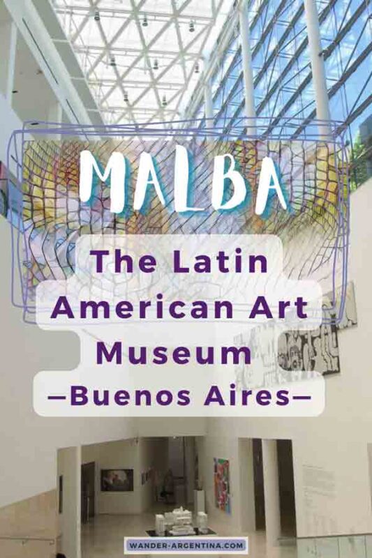 MALBA: the Latin American Art Museum (interior of the museum)  