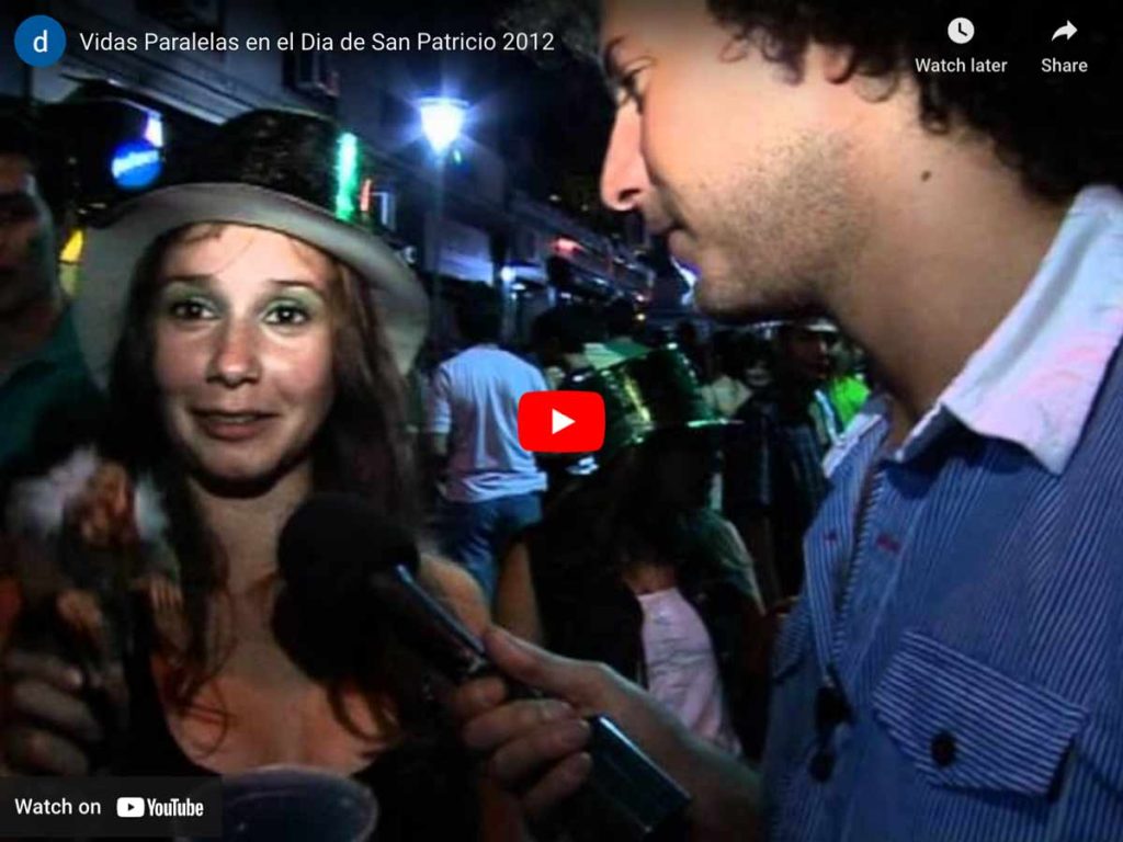 Saint Patrick's day in Buenos Aires news coverage
