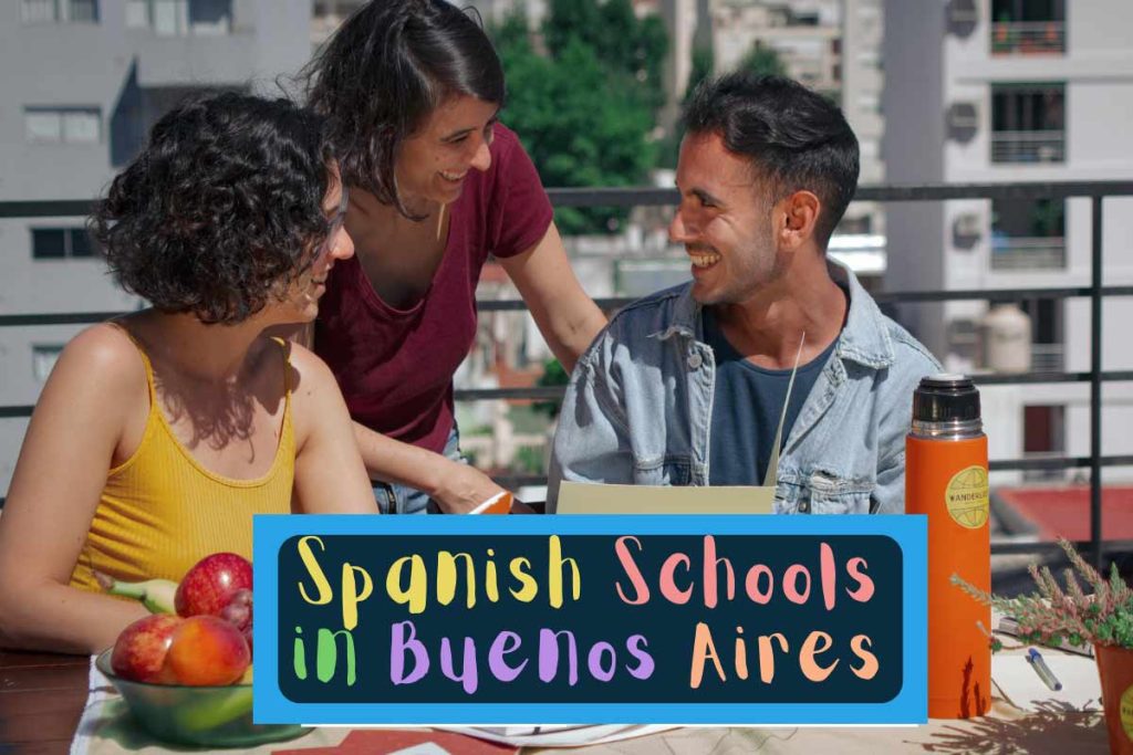 Spanish schools in Buenos Aires with students smiling