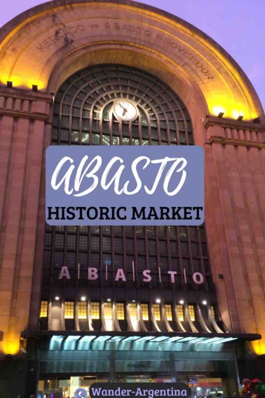 Abasto Market Front entrance 