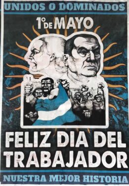 Argentina Happy Labor Day poster
