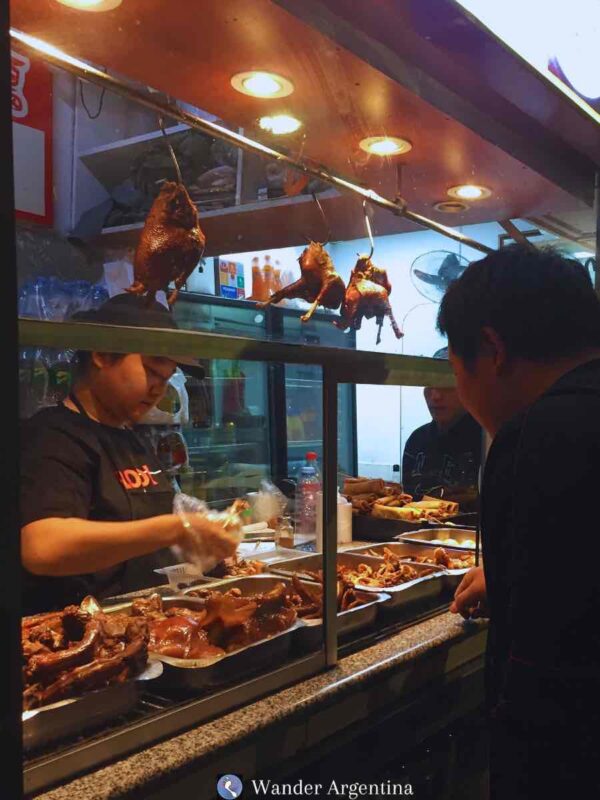 Street food in Chinatown 