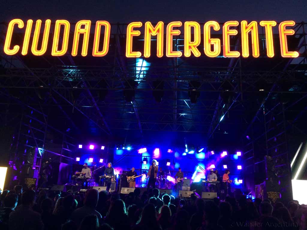 Ciudad Emergente Festival Stage 