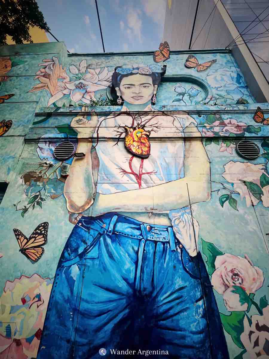 Frida Khalo mural, Buenos Aires