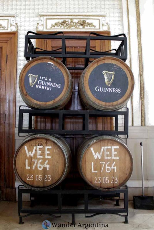 Guinness barrels