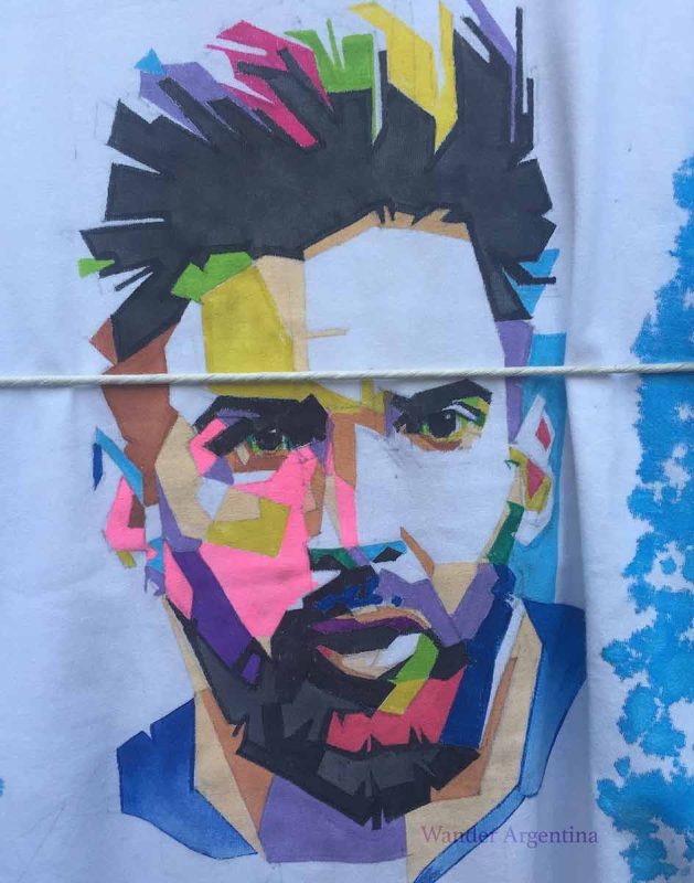 Lionel Messi Pop Art image 