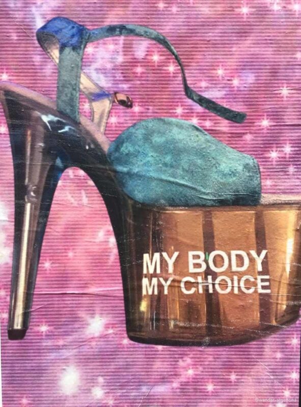 My body, my choice, graffiti in Buenos Aires, Argentina